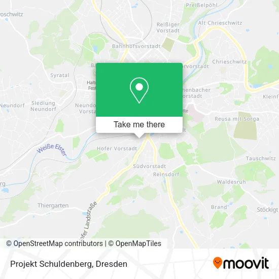 Карта Projekt Schuldenberg