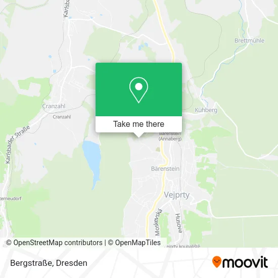 Карта Bergstraße