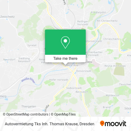 Карта Autovermietung Tks Inh. Thomas Krause