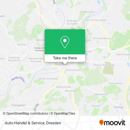 Карта Auto-Handel & Service
