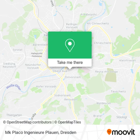 Карта Mk Placo Ingenieure Plauen
