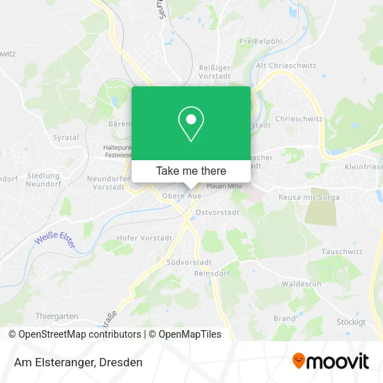 Карта Am Elsteranger