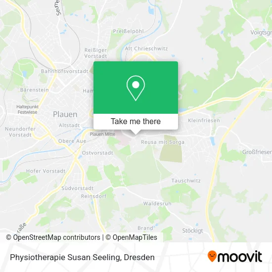Карта Physiotherapie Susan Seeling