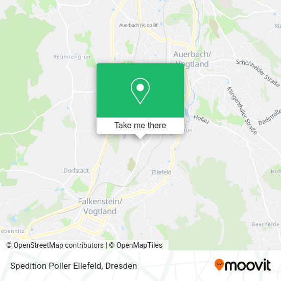 Карта Spedition Poller Ellefeld