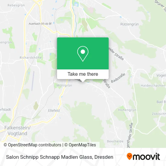 Карта Salon Schnipp Schnapp Madlen Glass