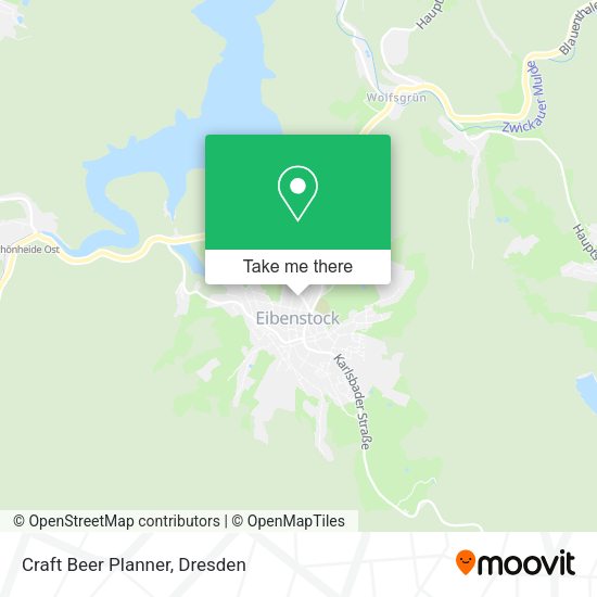 Карта Craft Beer Planner