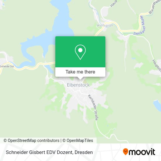 Карта Schneider Gisbert EDV Dozent