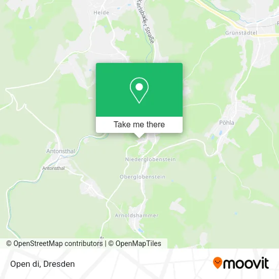 Карта Open di