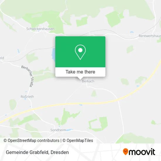 Карта Gemeinde Grabfeld