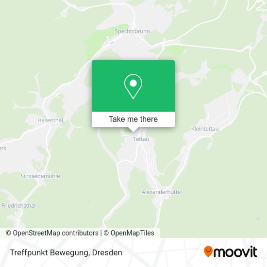 Карта Treffpunkt Bewegung
