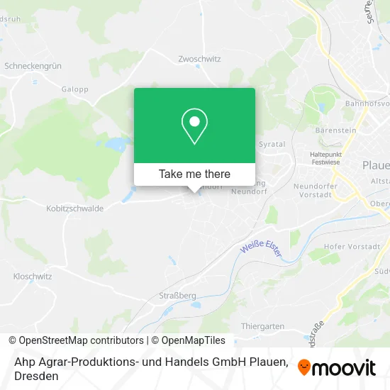 Ahp Agrar-Produktions- und Handels GmbH Plauen map