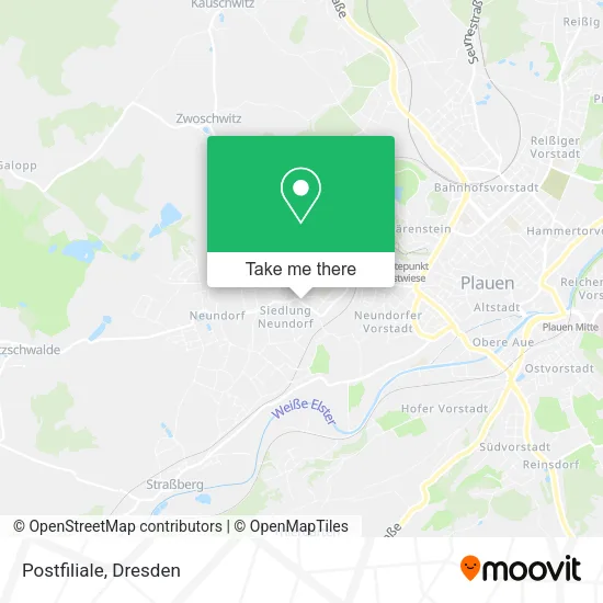 Карта Postfiliale