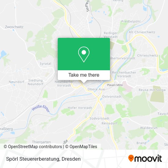 Карта Spörl Steuererberatung