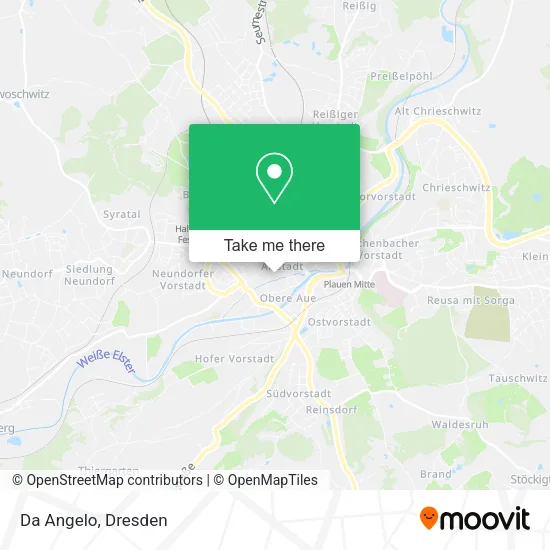 Карта Da Angelo