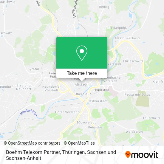 Карта Boehm Telekom Partner