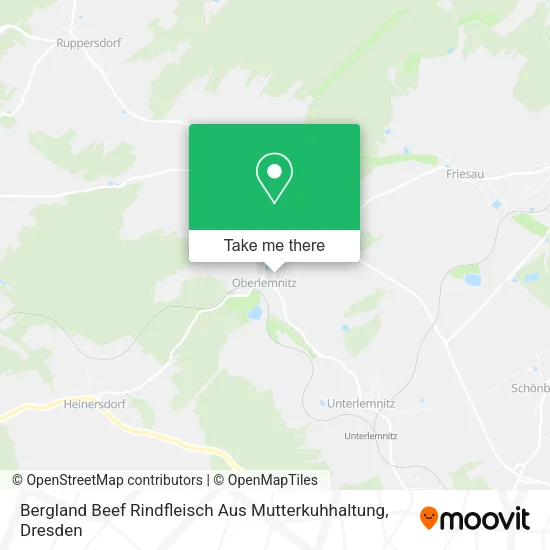 Карта Bergland Beef Rindfleisch Aus Mutterkuhhaltung