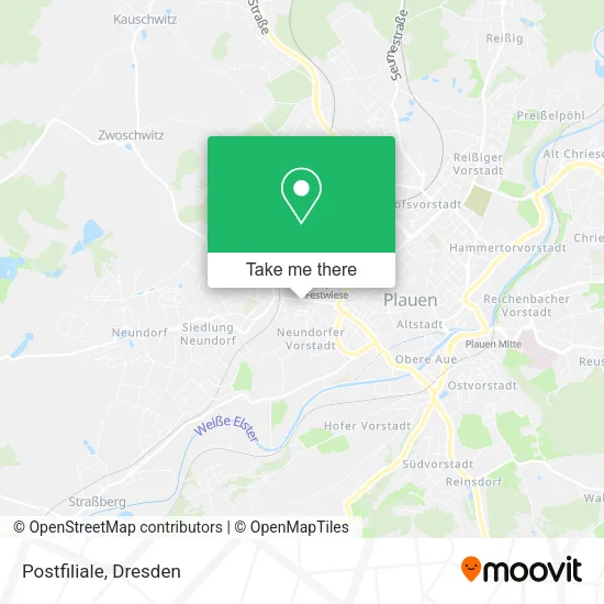 Карта Postfiliale