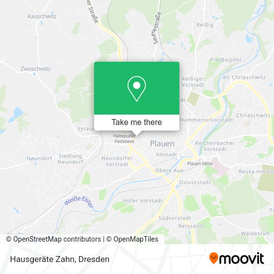Карта Hausgeräte Zahn