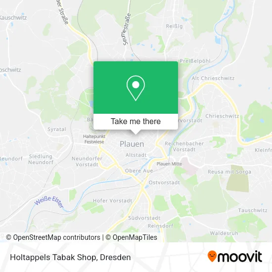 Карта Holtappels Tabak Shop
