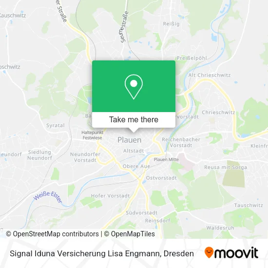 Карта Signal Iduna Versicherung Lisa Engmann