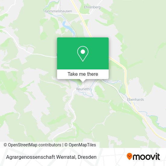 Карта Agrargenossenschaft Werratal