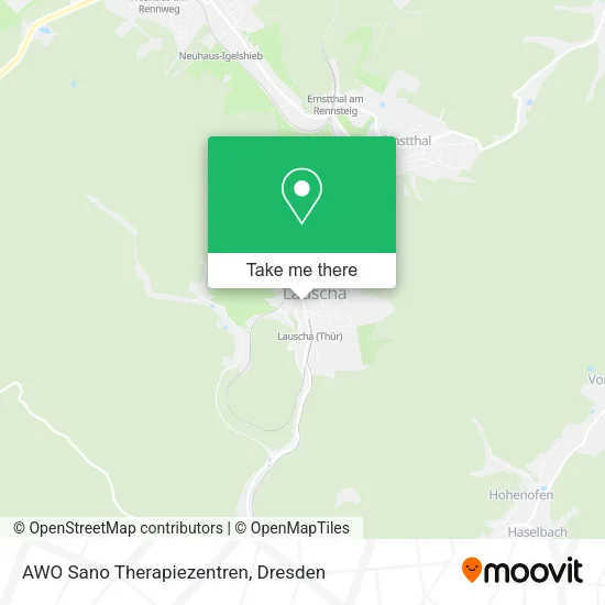 Карта AWO Sano Therapiezentren