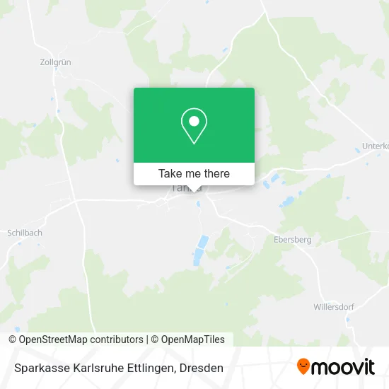 Карта Sparkasse Karlsruhe Ettlingen