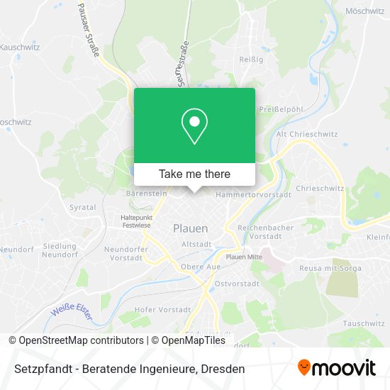 Карта Setzpfandt - Beratende Ingenieure