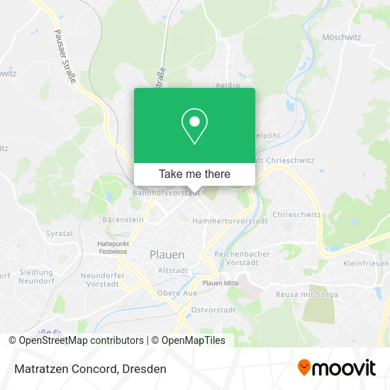 Карта Matratzen Concord