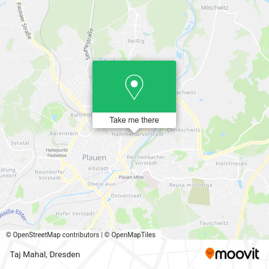 Карта Taj Mahal