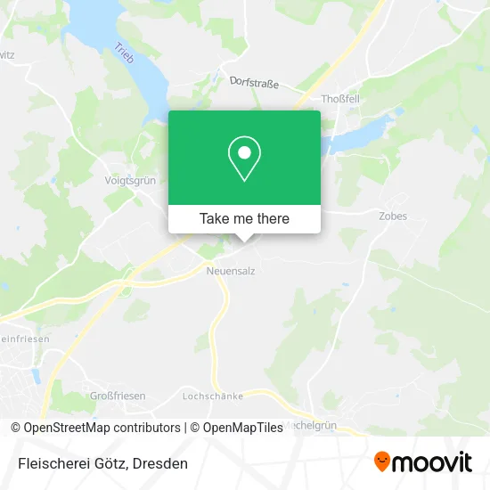 Карта Fleischerei Götz