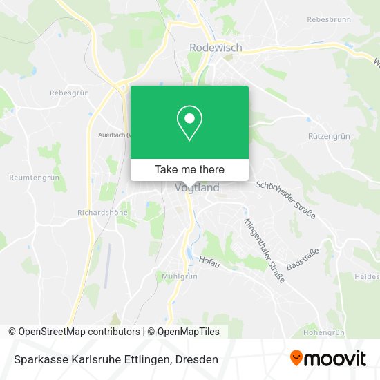 Карта Sparkasse Karlsruhe Ettlingen