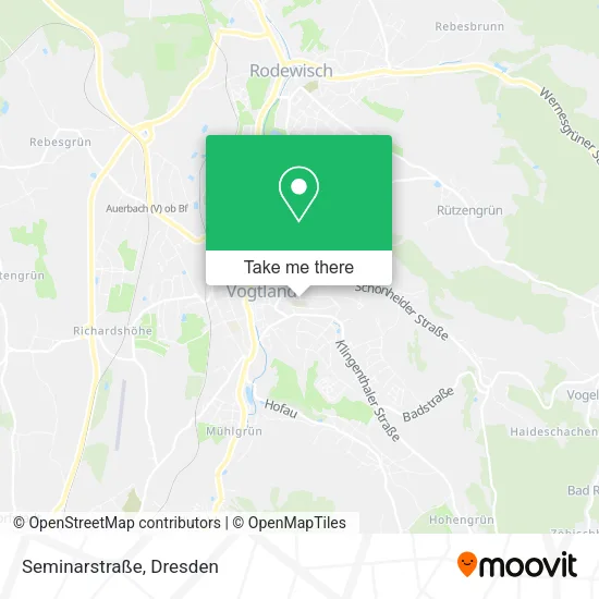 Карта Seminarstraße