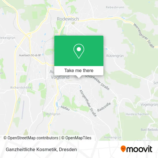 Карта Ganzheitliche Kosmetik