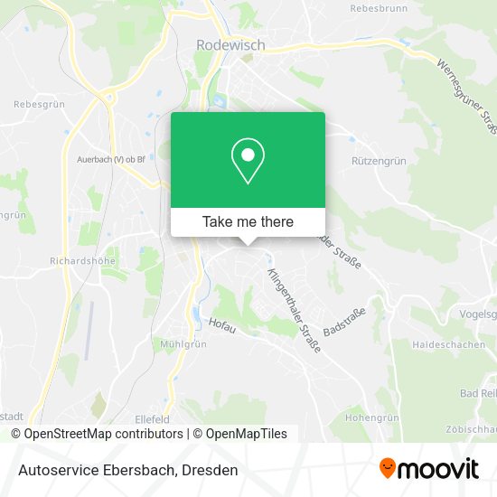 Карта Autoservice Ebersbach