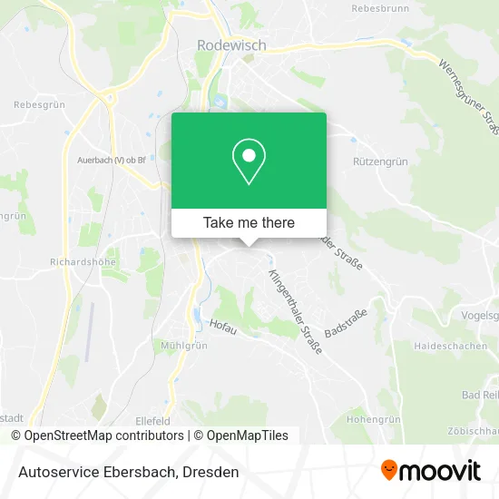 Карта Autoservice Ebersbach