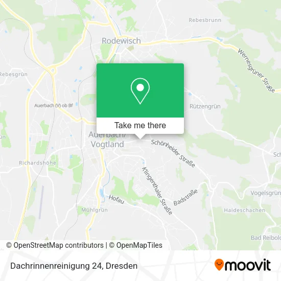 Карта Dachrinnenreinigung 24