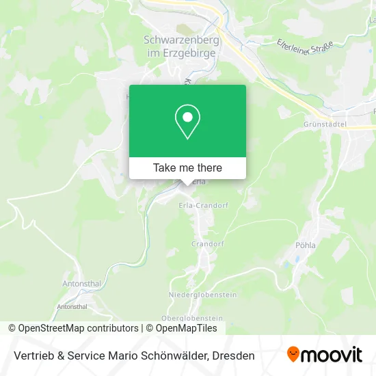 Карта Vertrieb & Service Mario Schönwälder