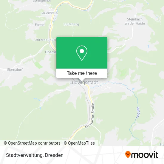 Карта Stadtverwaltung