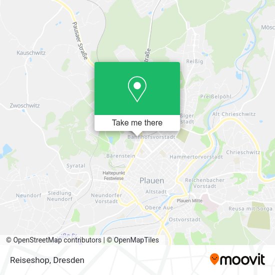 Карта Reiseshop