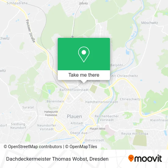 Карта Dachdeckermeister Thomas Wobst