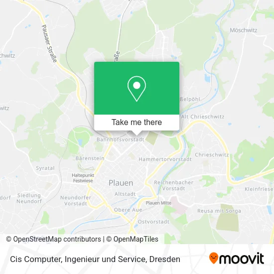 Карта Cis Computer, Ingenieur und Service