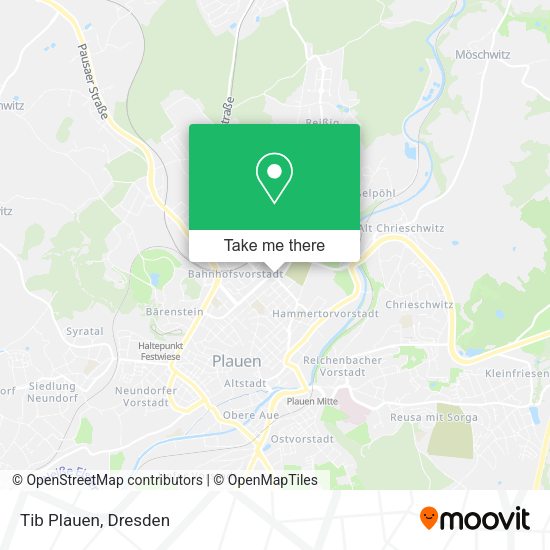 Карта Tib Plauen