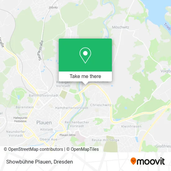 Карта Showbühne Plauen