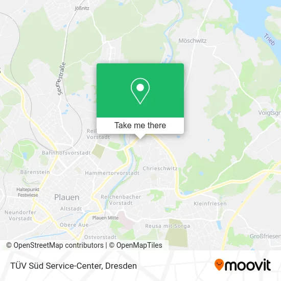 Карта TÜV Süd Service-Center