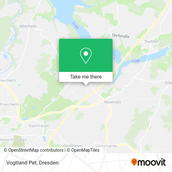 Карта Vogtland Pet