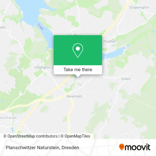 Карта Planschwitzer Naturstein