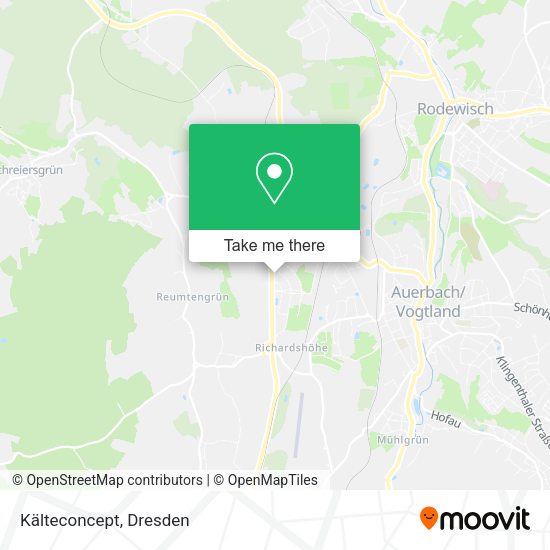 Карта Kälteconcept