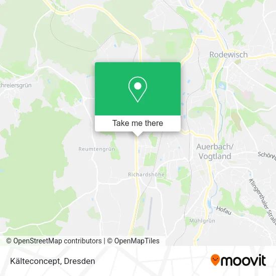 Карта Kälteconcept