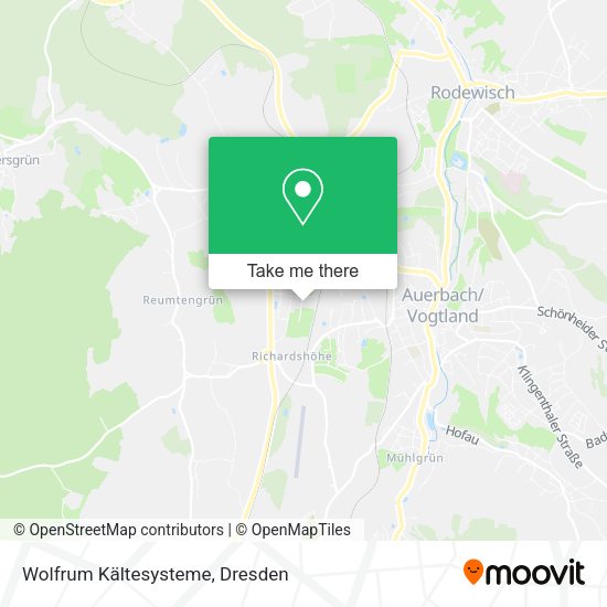 Карта Wolfrum Kältesysteme